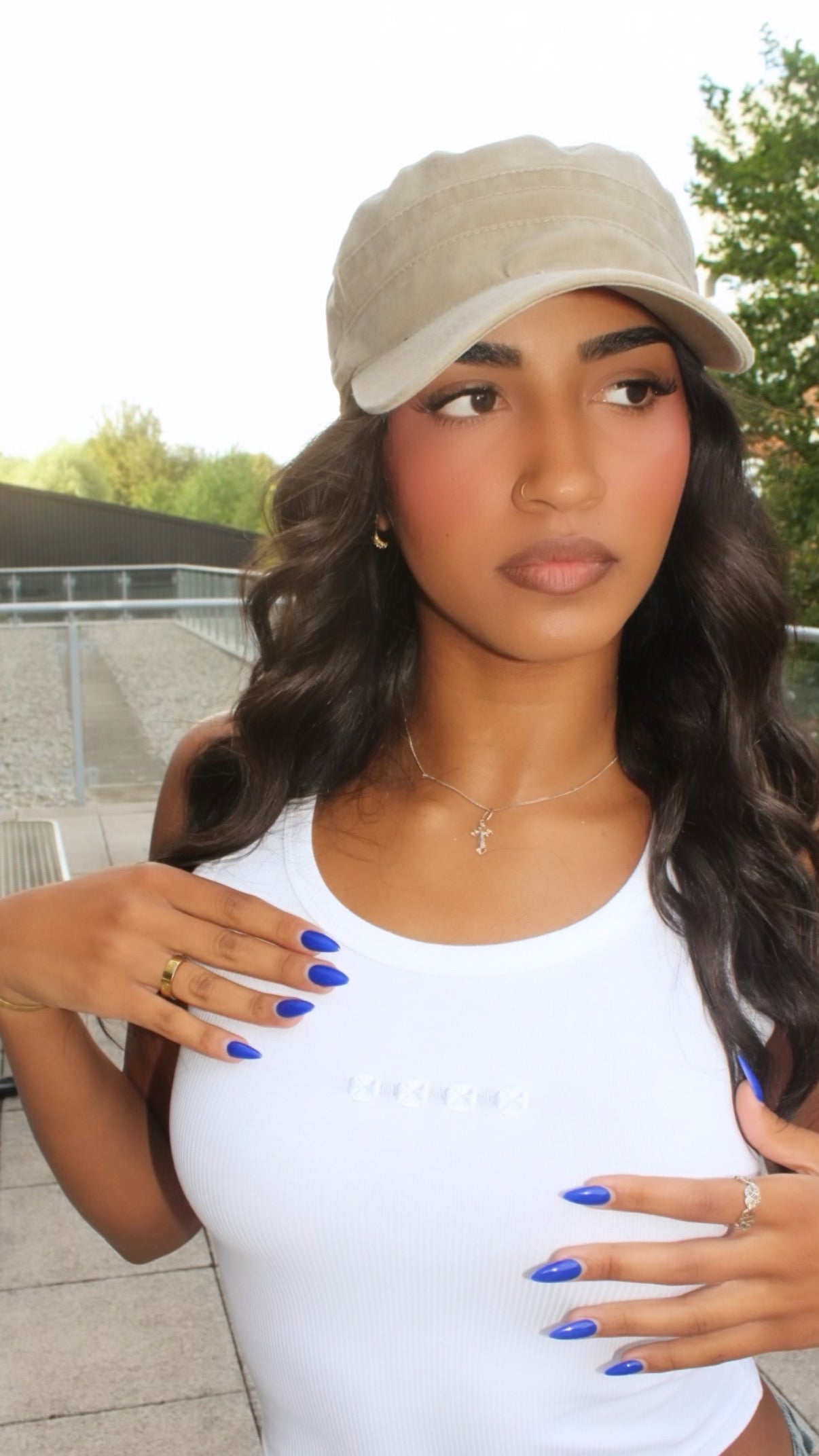 Womens fitted vest