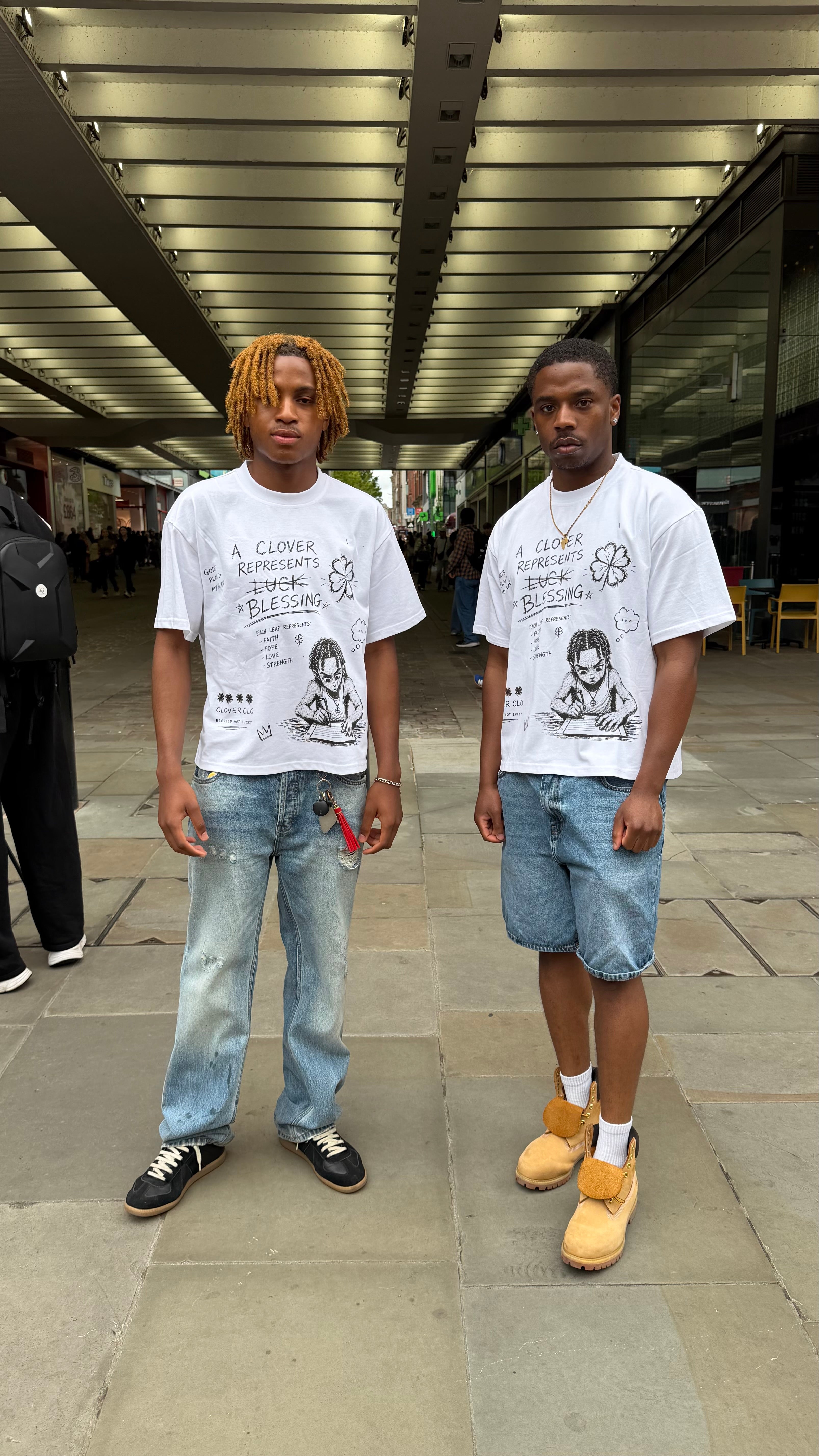 “A Clover Represents….” Graphic Tee…