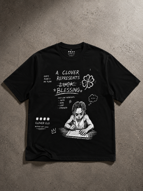 “A Clover Represents….” Graphic Tee…