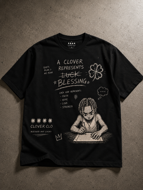 “A Clover Represents….” Graphic Tee…